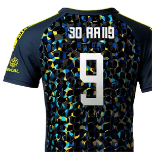 Eco-friendly Football Jersey PNG Sqk15 PNG