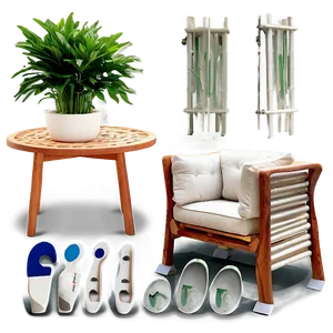 Eco-friendly Furniture Options PNG Ffm