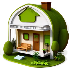 Eco-friendly Home Concept Png 05212024 PNG image