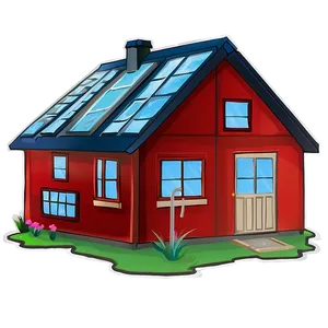 Eco-friendly House Clipart PNG Yar98 PNG