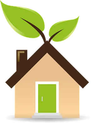 Eco Friendly House Icon