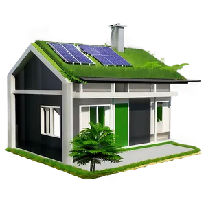 Eco-friendly Houses PNG Hhk73 PNG
