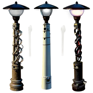 Eco-friendly Light Pole PNG 06212024 PNG