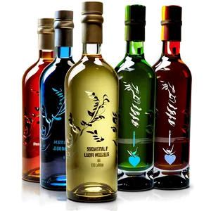 Eco-friendly Liquor Bottle PNG Ldt69 PNG