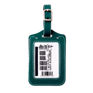 Eco-friendly Luggage Tag PNG Yek6