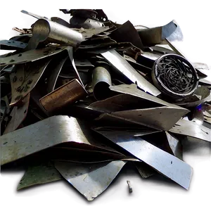 Eco-friendly Metal Scraps PNG Pst