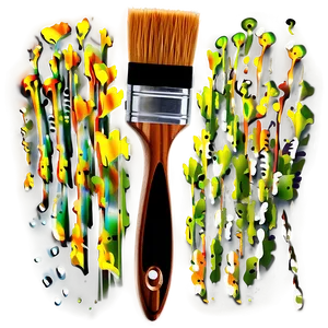 Eco-friendly Paint Brush PNG 05042024