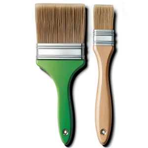 Eco-friendly Paint Brush PNG 05042024