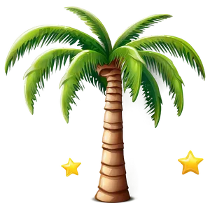 Eco-friendly Palm Tree Emoji PNG 41 PNG
