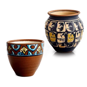 Eco-friendly Pottery PNG 06132024