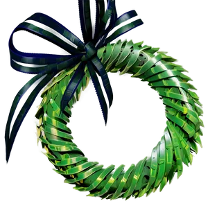 Eco-friendly Recycled Material Wreath PNG 7 PNG