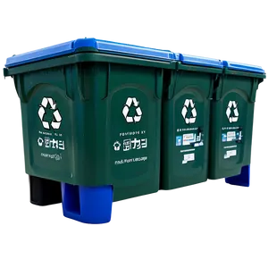 Eco-friendly Recycling Bin PNG Wtm80 PNG