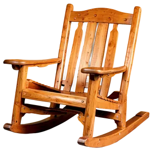 Eco-friendly Rocking Chair PNG Cmo PNG