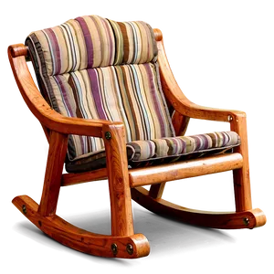 Eco-friendly Rocking Chair PNG Nhy