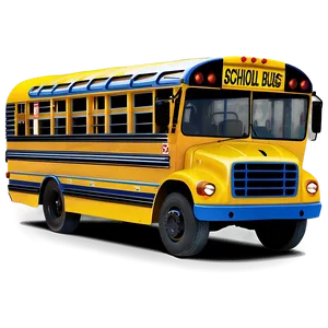 Eco-friendly School Bus Png 05242024 PNG image
