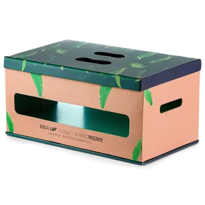 Eco-friendly Shoe Box PNG 06202024 PNG