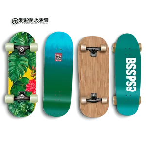 Eco-friendly Skateboard Deck Style PNG 64 PNG