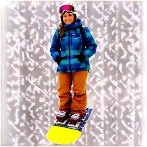 Eco-friendly Snowboard PNG 05242024 PNG
