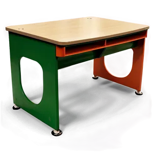 Eco-friendly Student Desk PNG Dfx PNG