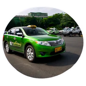 Eco-friendly Taxi PNG 74 PNG