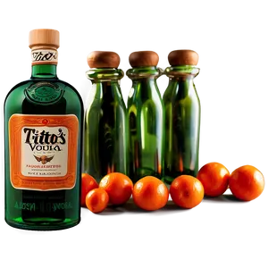 Eco-friendly Tito's Vodka Bottle Png Vqt85 PNG image