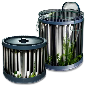 Eco-friendly Trash Bin System Png 05252024 PNG image