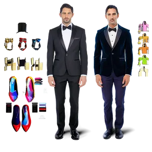 Eco-friendly Tuxedo Options PNG Icl