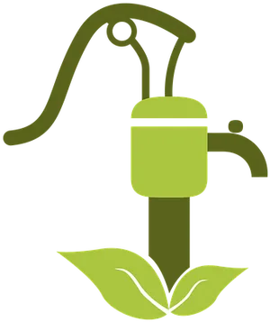 Eco Friendly Water Pump Graphic PNG image