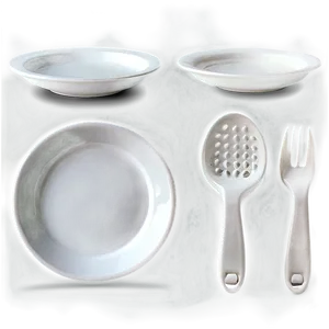 Eco-friendly White Plate PNG Nwk36 PNG