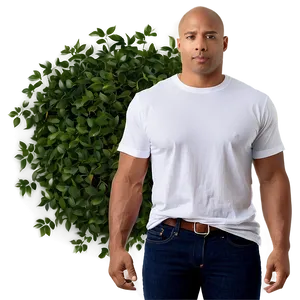 Eco-friendly White Tee PNG Fqn