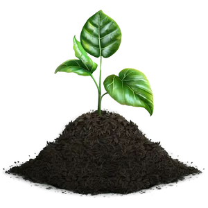 Eco Garden Dirt Texture PNG Mkn