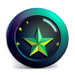 Eco Star Icon PNG 05252024