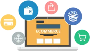 Ecommerce Elements Infographic PNG