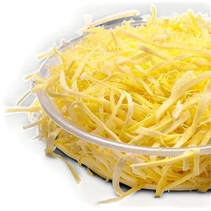 Edam Cheese Shredded PNG Bgs90