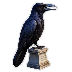 Edgar Allan Poe's Raven Png Svn97 PNG image