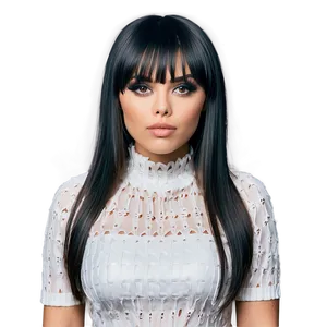 Edgy Bangs Makeover Png 05252024 PNG image