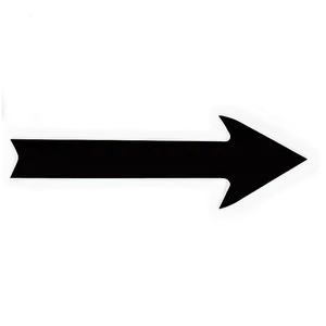Edgy Black Arrow PNG 05252024 PNG