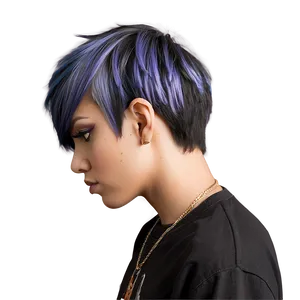 Edgy Emo Haircut PNG 87 PNG