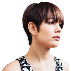 Edgy Karen Haircut Png Qnd PNG image