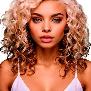 Edgy Perm Hair For Bold Look PNG 74 PNG
