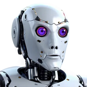 Edgy Robot Head PNG Gcj