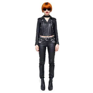 Edgy Rock Outfit Png 49 PNG image