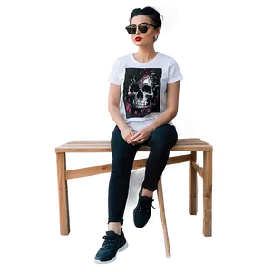 Edgy T-shirt Style PNG 06282024