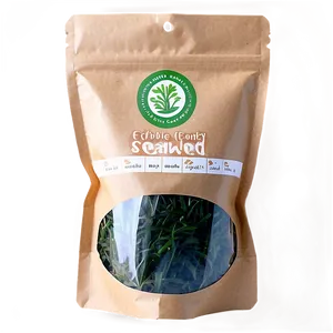 Edible Seaweed Product PNG Kmt