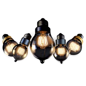Edison Light Bulb PNG Ddf42