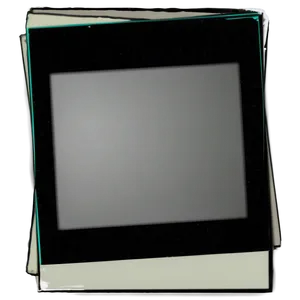 Editable Polaroid Frame Template Png 06262024 PNG image