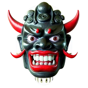 Edo Period Oni Art Png Sjb48 PNG image