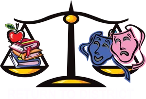 Education Theater Balance Scale PNG