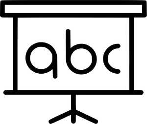 Educational Blackboard Icon PNG