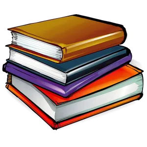 Educational Books Pile Png 82 PNG image